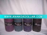 rustic candle