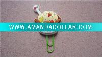 Wholesale Promotional Christmas pvc rubber bookmark