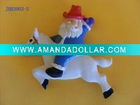 Wholesale Fridge Magnet Sticker-Santa On Horse