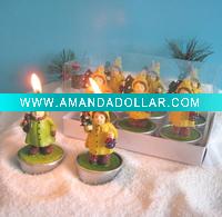 Wholesale Christmas girl candle