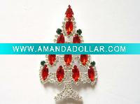 Wholesale Xmas Tree Pin Decoration