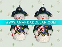 Wholesale craft art christmas candle gift