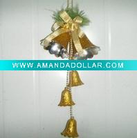 Horn Christmas bell
