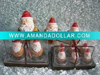 Wholesale Arts decoration christmas handicraft candle