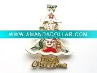 Santa Brooch Pin