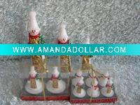 Wholesale Seasonal christmas snowman candle