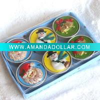 christmas tea light candles