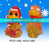 new year dragon candle