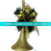 Wholesale Hanging golden christmas bells