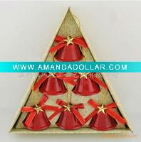 Wholesale hanging golden christmas bells christmas Bell for christmas decoration fashion Christmas decoration christmas decoration bell