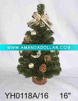 Wholesale Small Decoration Christmas Tree 16" (Decorate by MOON & BELL)