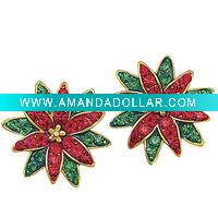 Wholesale Christmas Decoration, Christmas Earrings, Bell Jingle