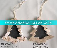 Wholesale Christmas blackboard hanging decoration