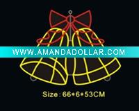 Wholesale LED rope bell light,CHRISTMAS LAMP,Christmas Lights,xmas light,xmas lamp