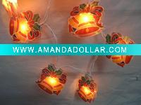 Power string light set in pvc tube