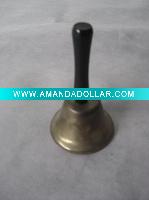 wooden handle cow bell