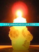 craft art christmas led candle gift