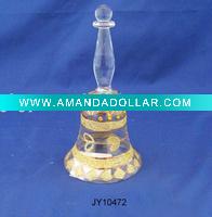 Wholesale Christmas Glass Bell JY10472