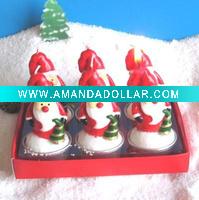 Wholesale Christmas santa claus candle