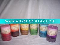 rustic candle