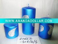 Wholesale 3x3,3x4,3x6 candle,christmas candle,metal decorative candle, candle ornament, craft decoration candle,gift candle