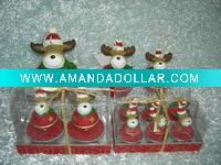 Wholesale Decorative christmas glass candle