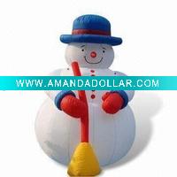 inflatable Christmas promotional snowman gift