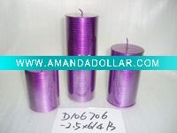 Wholesale art pillar candle,christmas candle,metal decorative candle, candle ornament, craft decoration candle,gift candle
