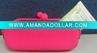 Novelty Silicone Purse, Cosmetic Case