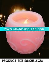 Wholesale LED handmade gift Art Candle