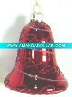 bell shaped hanging ornament