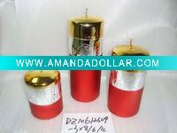 Wholesale 2011 new design candle,christmas candle,metal decorative candle, candle ornament, craft decoration candle,gift candle