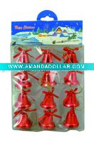 12 pc Christmas Bell - G1401
