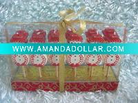 Wholesale Decorative craft christmas pick candle