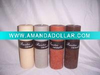 rustic candle
