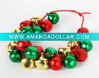 Wholesale HSYBR1937 Latest New Design Christmas Bell Bracelet