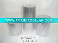 Wholesale christmas metallic shining candle,christmas candle,metal decorative candle, candle ornament, craft decoration candle,gift candle