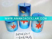 Wholesale christmas metallic shining candle,christmas candle,metal decorative candle, candle ornament, craft decoration candle,gift candle