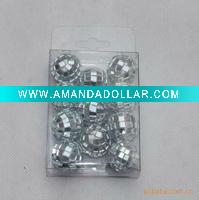 Wholesale hanging golden christmas decoration Mirror Christmas ball ornaments Mirror Christmas ball