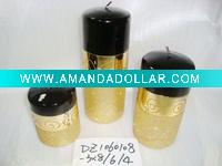 Wholesale 2011 new design candle,christmas candle,metal decorative candle, candle ornament, craft decoration candle,gift candle