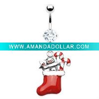 Wholesale Christmas Gift Belly Button Ring,Belly Ring,Navel Ring C1953