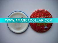 Wholesale 40MM OEM logo promotional gifts plastic badge