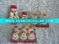 Decorative christmas decorative paint candle