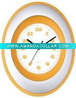 egg shape clock