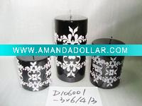 Wholesale christmas metallic shining candle,christmas candle,metal decorative candle, candle ornament, craft decoration candle,gift candle