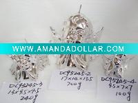 Wholesale christmas metallic shining candle,christmas candle,metal decorative candle, candle ornament, craft decoration candle,gift candle