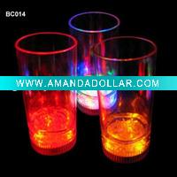 Wholesale beverage cup,LED flash juice glass,party supplies