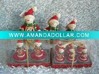 Decorative craft xmas father candle