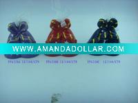 Wholesale Ceramic christmas hanging bell decorations