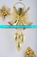 Wholesale decorative plastic christmas bell